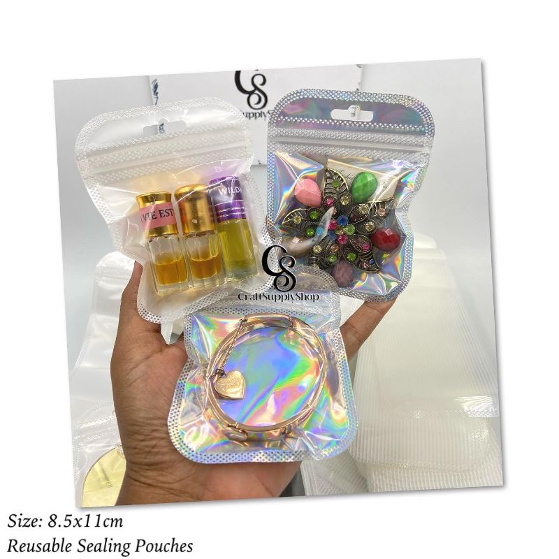 8.5x11cm Reusable ziplock pouch (5) 8.5x11cm Reusable Ziplock Pouch