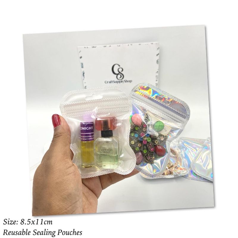 8.5x11cm Reusable ziplock pouch (8) 8.5x11cm Reusable Ziplock Pouch