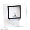 8x8 Shadow Box Picture Frame with Real Glass Deep Wood Memory Box Display case for Flowers, Ticket, Memorabilia, Keepsake, Medal, Art and Photos - 6cm