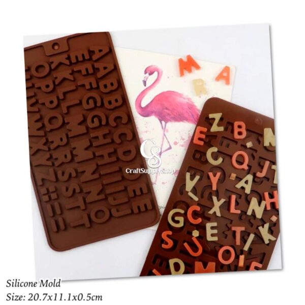 Alphabet Silicone Mould