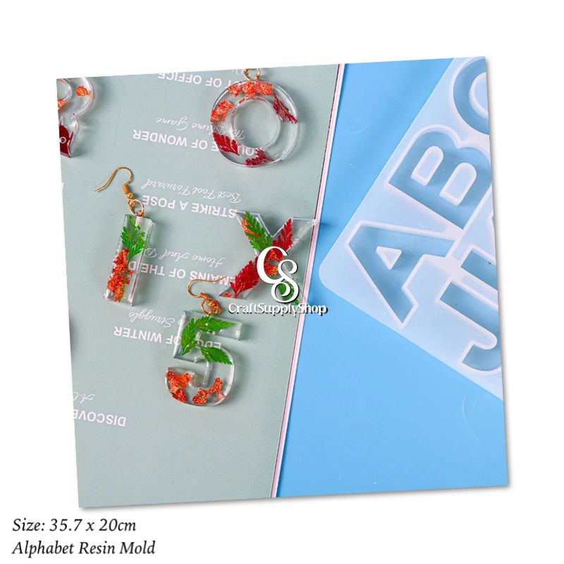 Alphabet and Number resin Mold (7) Alphabet and Number resin Mold