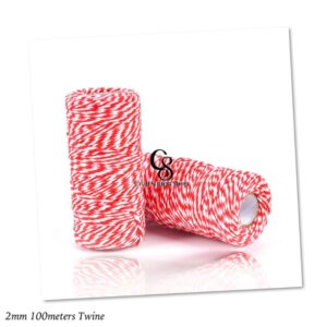 Red & White Bakers Twine