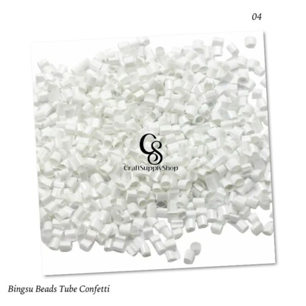 Bingsu Beads Tube Straw Confetti