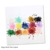 Iridescent Crispy Bingsu Straw Beads for Crunchy Slime 3D Glitter, Slime Supply