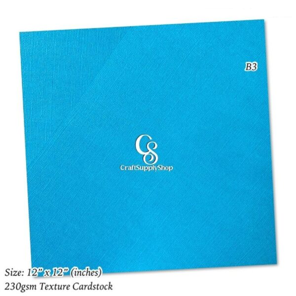 Blue textured cardstock 230gsm