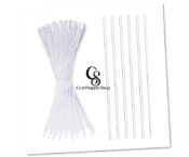 Clear Acrylic Sticks for Cake Toppers