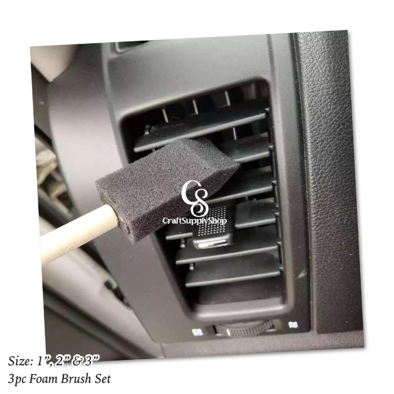 Foam Brush Set (2) Foam Brush Set