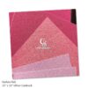 Pink 12 x 12 inch glitter cardstock