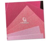 Pink 12 x 12 inch glitter cardstock