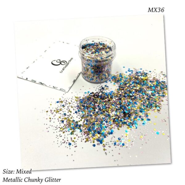 MX36 Metallic Chunky glitter