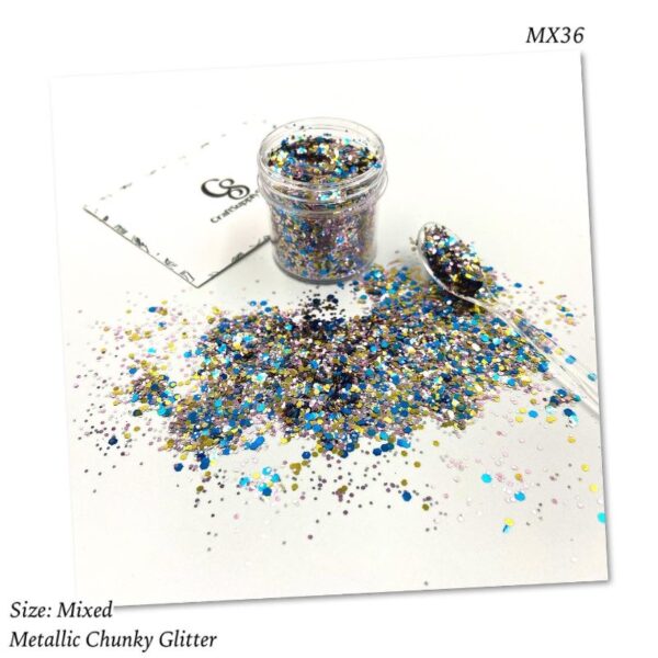 MX36 Metallic Chunky glitter