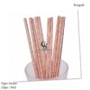 Metallic Foil Paper Straws