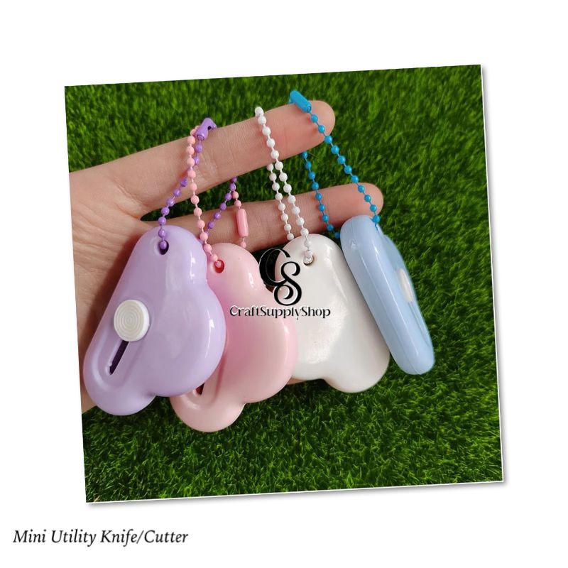 Mini Utility Knife - Cloud Shape (8) Mini Utility Knife - Cloud Shape