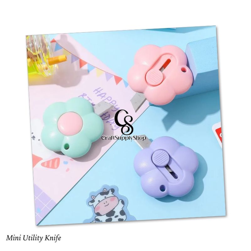 Mini Utility Knife - Flower Shape (1) Mini Utility Knife - Flower Shape