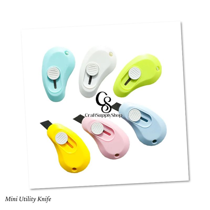 Mini Utility Knife - Pear Shape (3) Mini Utility Knife - Pear Shape