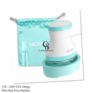 Nicapa 110-120V USA Charge Mini Heat Press Machine