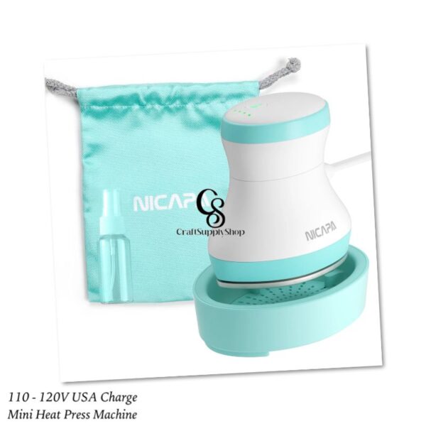 Nicapa 110-120V USA Charge Mini Heat Press Machine