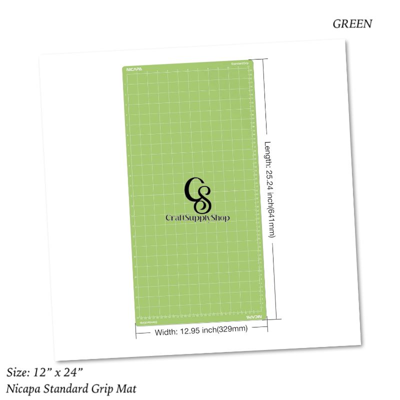 Nicapa 12x24 Standard Grip Cutting Mat