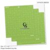 Nicapa Standard Grip Cutting Mat for Cricut Maker 3/Maker/Explore 3/Air 2/Air/One (12x12 inch,3 Mats) Green Standard Adhesive Sticky Replacement Cut Mats 3 pack Clear Cricut Cutting Mats 3 pack Clear Cricut Cutting Mats