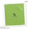 Nicapa Standard Grip Cutting Mat for Cricut Maker 3/Maker/Explore 3/Air 2/Air/One (12x12 inch,3 Mats) Green Standard Adhesive Sticky Replacement Cut Mats 3 pack Clear Cricut Cutting Mats