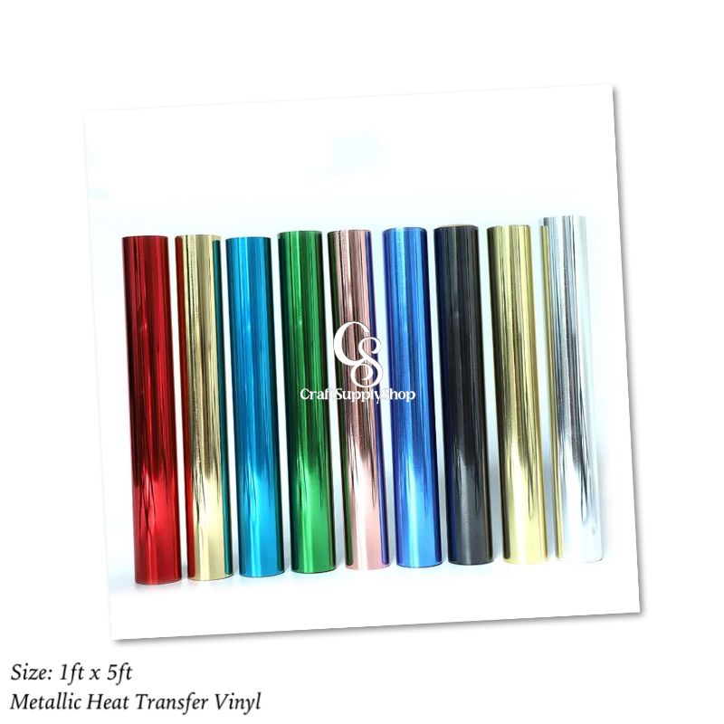 Oracal 651 Metallic Heat Transfer HTV Vinyl (3)