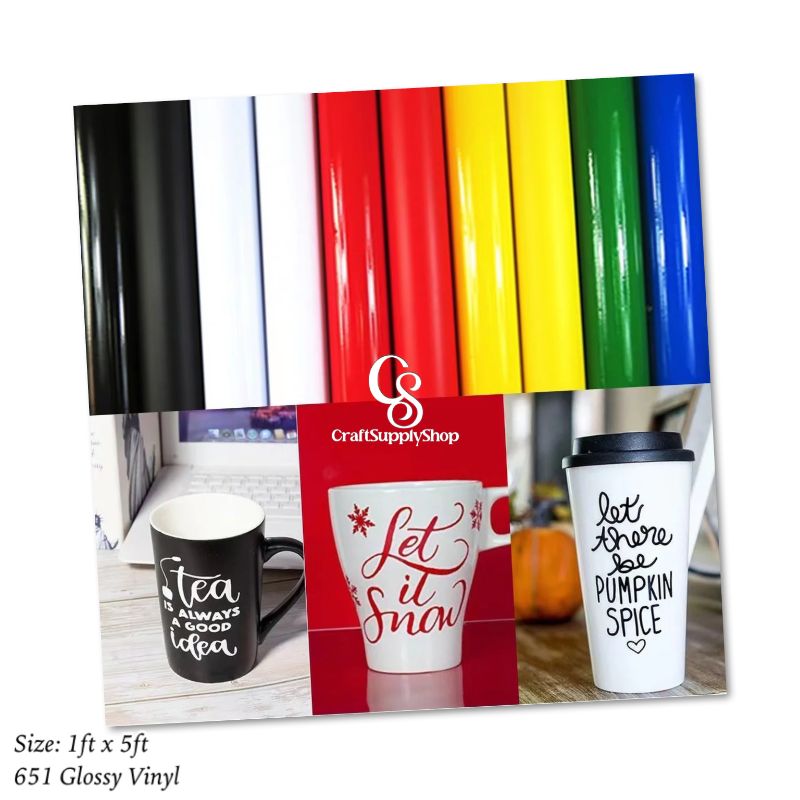 Vinyl Frog Oracal 651 Permanent Glossy Vinyl