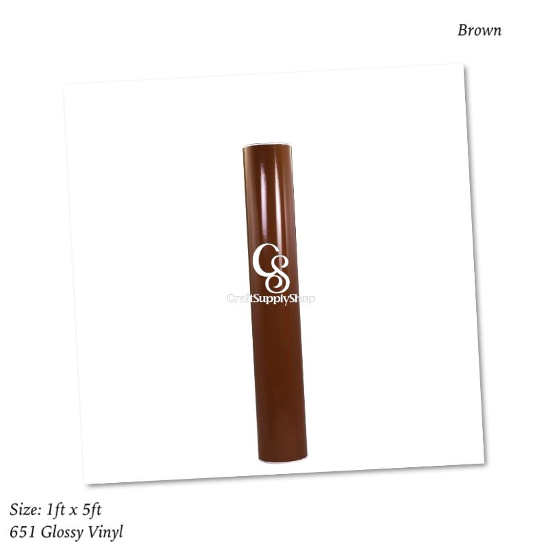 Oracal 651 Permanent Glossy Vinyl – Brown (1) Oracal 651 Permanent Glossy Vinyl - Brown