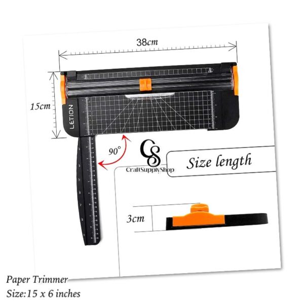 Paper Trimmer Black