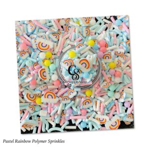 Pastel Rainbow Polymer Sprinkle Mix