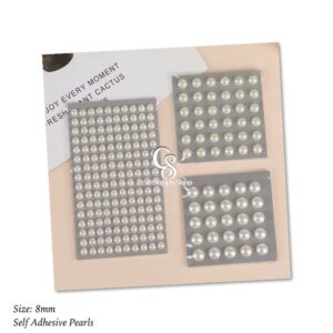 8mm Pearl Sticker Sheet