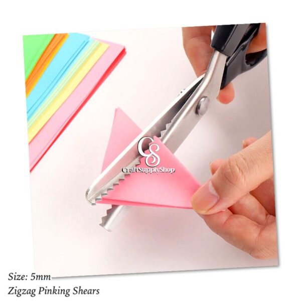 Pinking shears Triangle tooth ZigZag Scissors