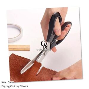 Pinking shears Triangle tooth ZigZag Scissors