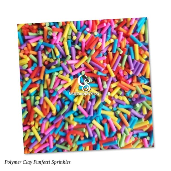 Polymer Clay Funfetti Sprinkles