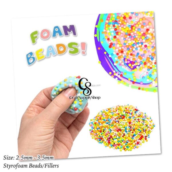 2.5-3.5mm Polystyrene Styrofoam Beads Fillers