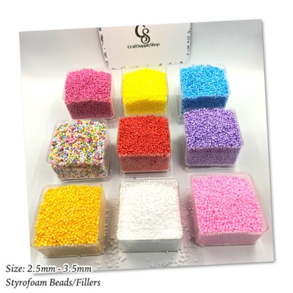 2.5-3.5mm Polystyrene Styrofoam Beads Fillers