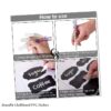 Reusable Chalkboard PVC Stickers