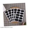 Reusable Chalkboard PVC Stickers