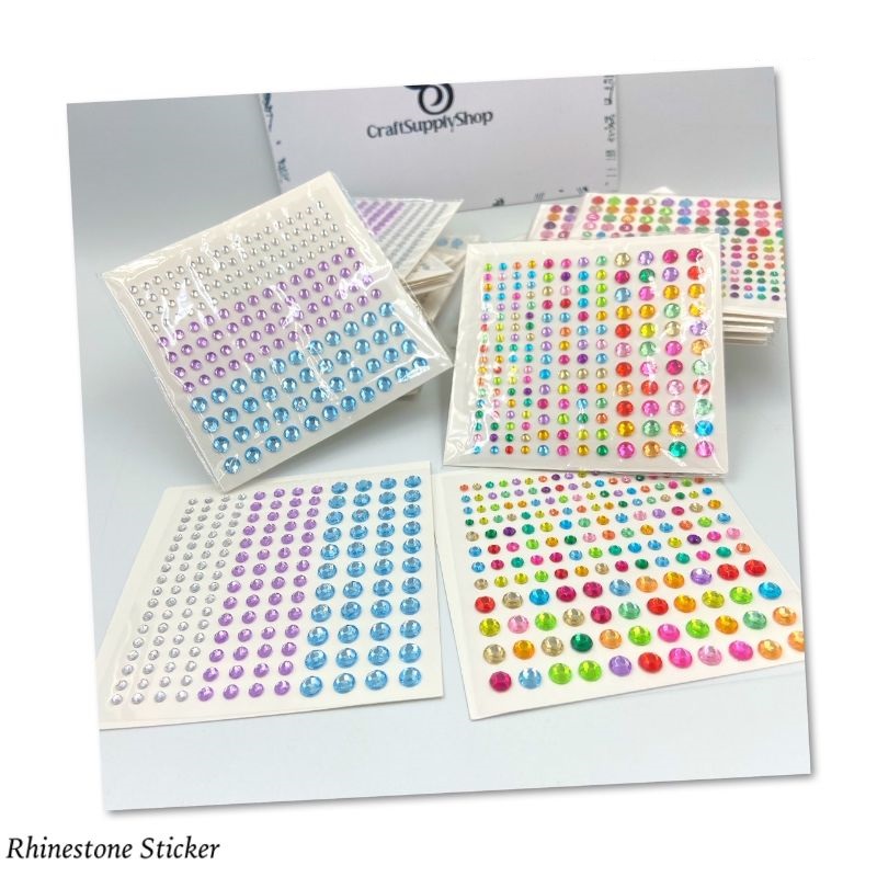 Rhinestone Gem Stickers CraftSupplyHQ