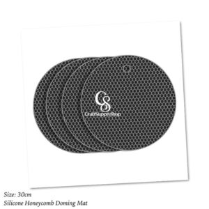Round Grey Silicone Resin Doming Mat - 30cm