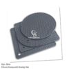 Round Grey Silicone Resin Doming Mat - 30cm