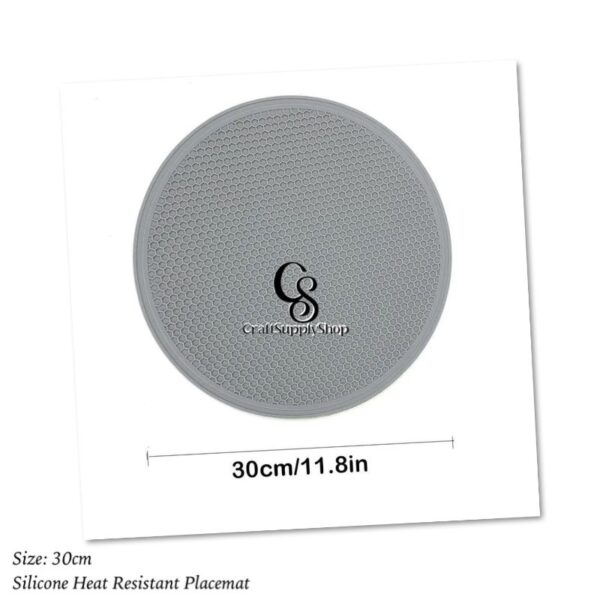 Round Silicone Heat Resistant Placemat