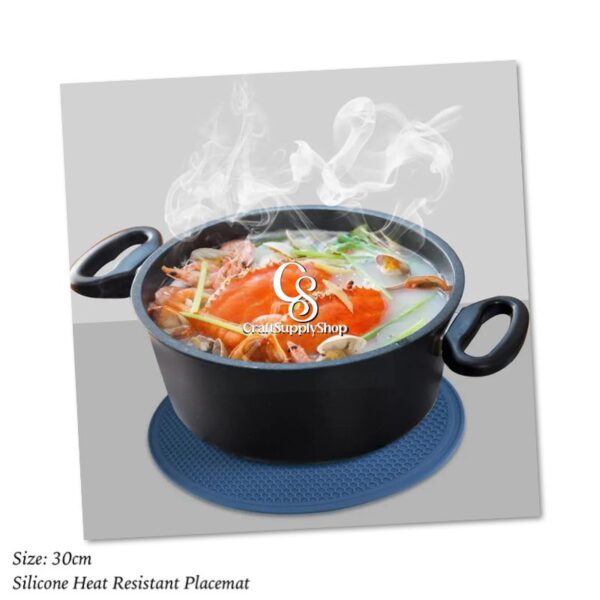 Round Silicone Heat Resistant Placemat