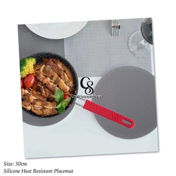 Round Silicone Heat Resistant Placemat