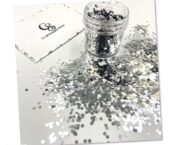 SM12 Silver Metallic Chunky Glitter