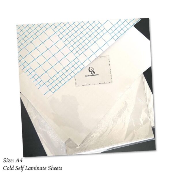 Self Laminating Adhesive Sheets A4 cold laminate