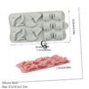 Shoe bag Fan Silicone Mould