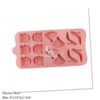 Shoe bag Fan Silicone Mould