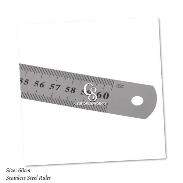 Stainless Steel Ruler - 30cm 60cm