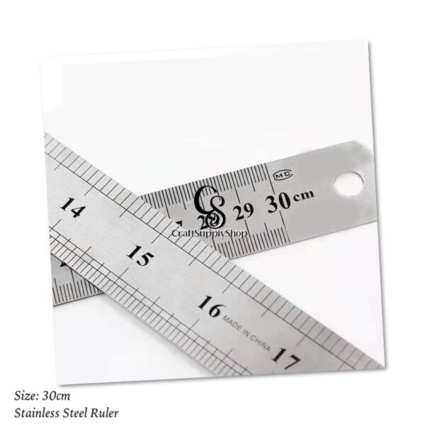 Stainless Steel Ruler - 30cm 60cm