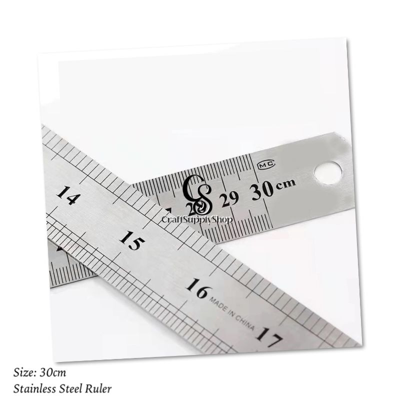 Stainless Steel Ruler – 30cm 60cm (5) Stainless Steel Ruler - 30cm 60cm